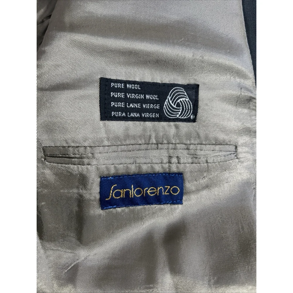 Sanlorenzo 40R Dark Gray Wool Jacket